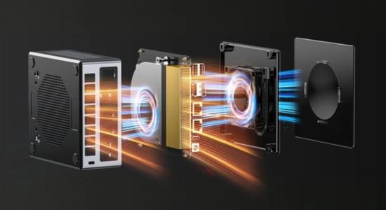 mini PC v rozloženém stavu